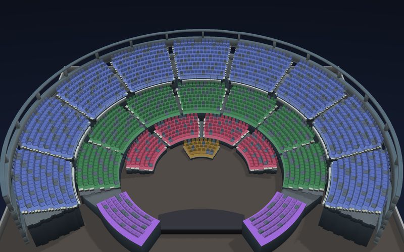 Theater seating chart templates